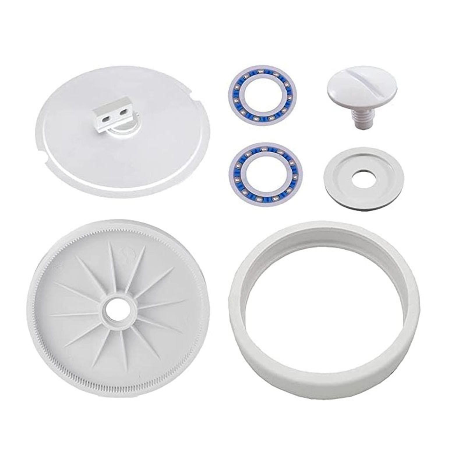 Pool Cleaner Wheel Replacement with Tire & Bearings Versatile Home Equipment