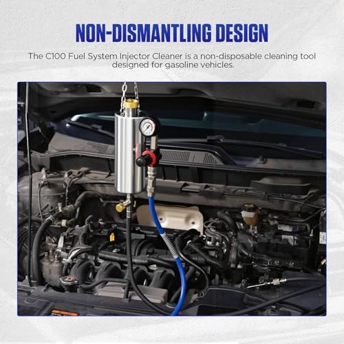 Fuel Injector Cleaner Kit 150PSI Automotive Fuel System Cleaning Kit for for