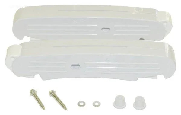 Pod kit, white, inc. right/left pods, plugs, screws & washers