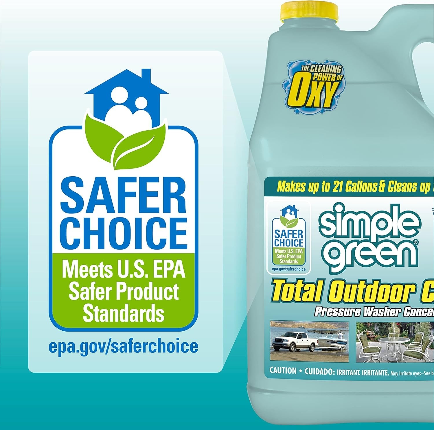 Oxy Solve Outdoor Pressure Washer Cleaner – Effective & Family-Safe Formula