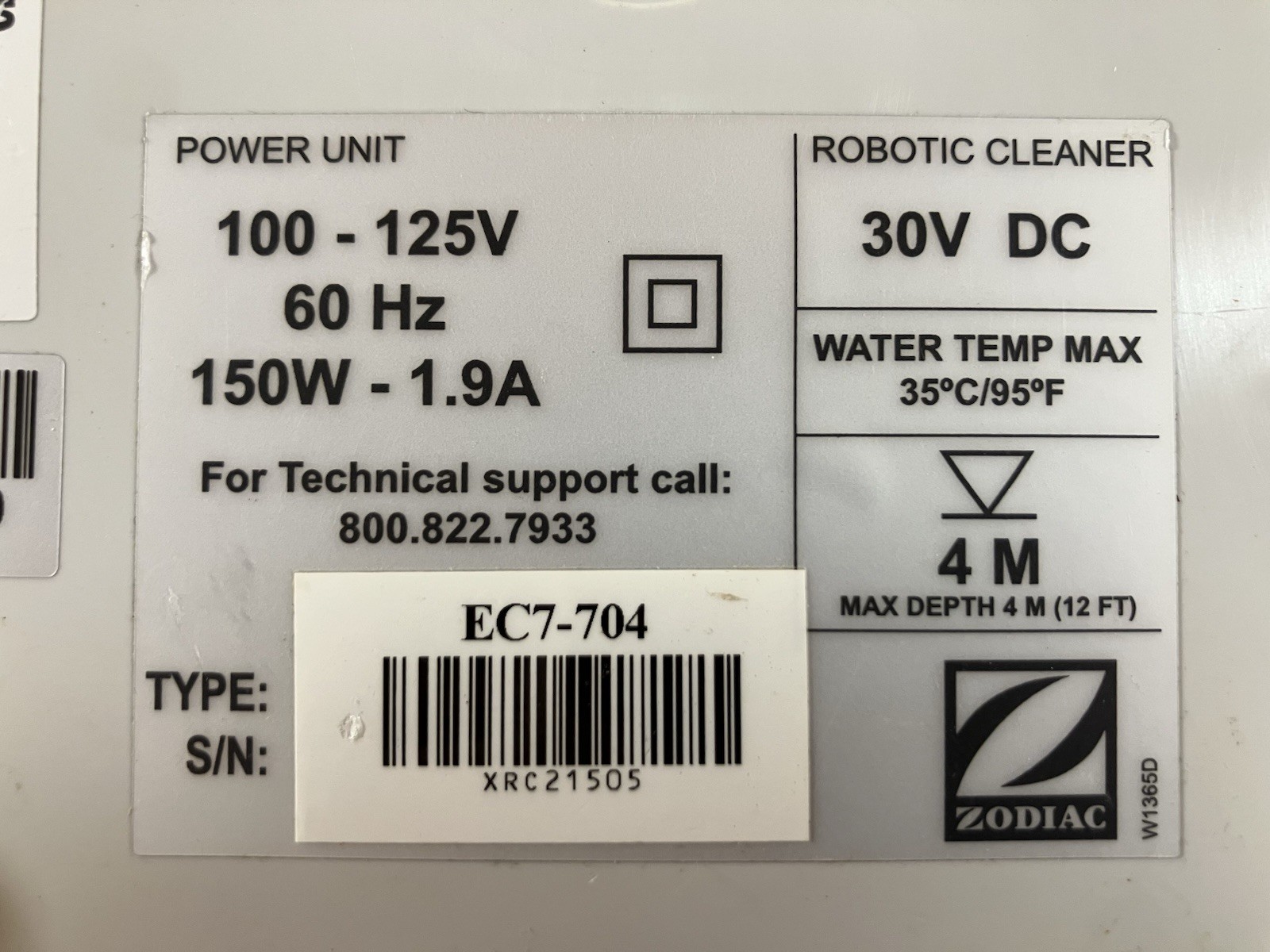 ZODIAC POLARIS CONTROL UNIT POWER SUPPLY POLARIS 9300 SPORT *READ*