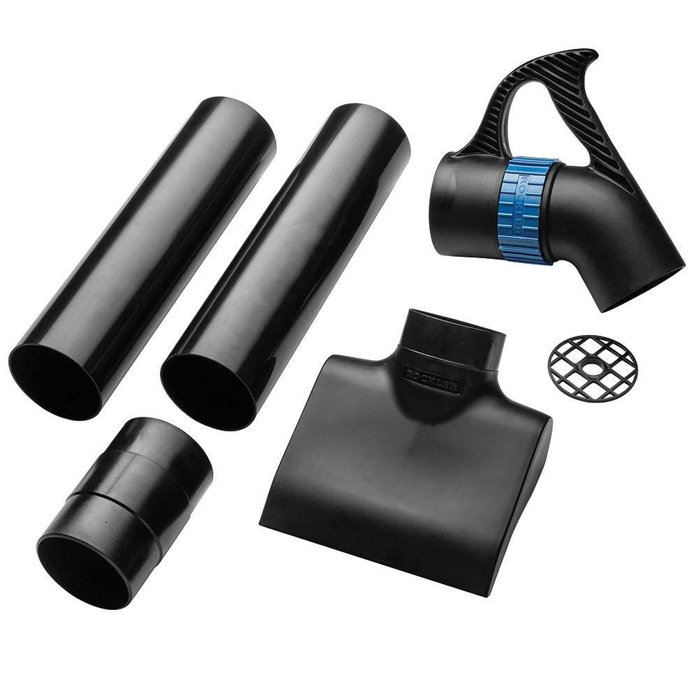 Dust Right 4 Quick Change Floor Sweep Dust Collector Accessories Kit Includes