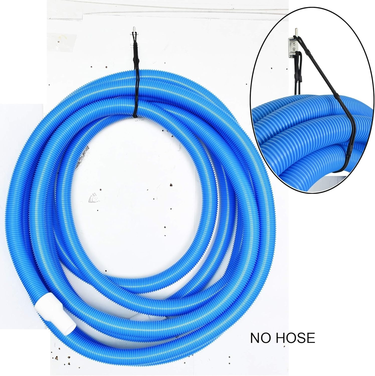Modern Pool Hose Hanger – Rust Resistant, Holds Up to 50 Feet for Outdoor Use