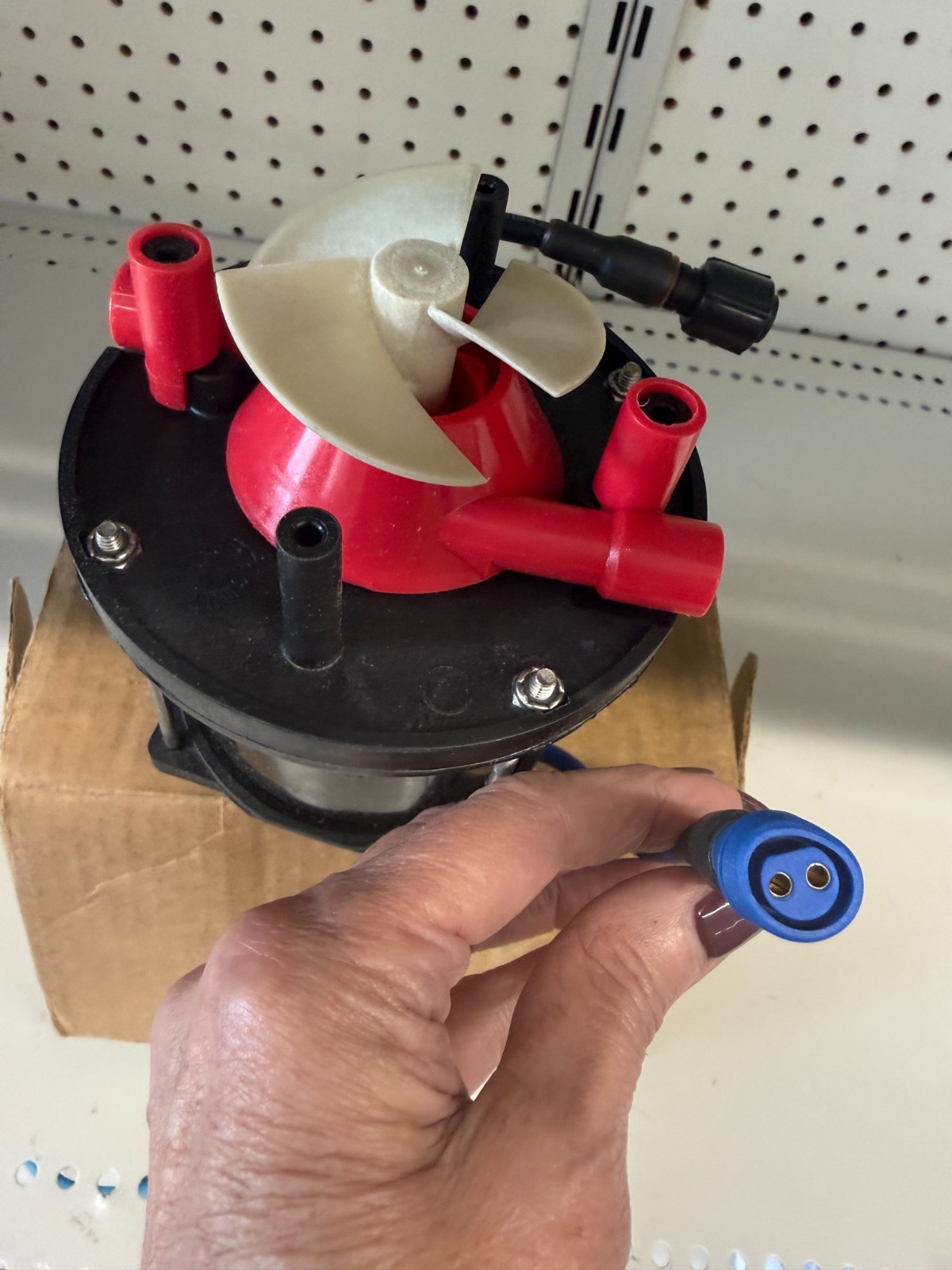 AQUA PRODUCTS INC. S1A6026 PUMP MOTOR W/ CAPACITOR FOR AQUABOT TURBO