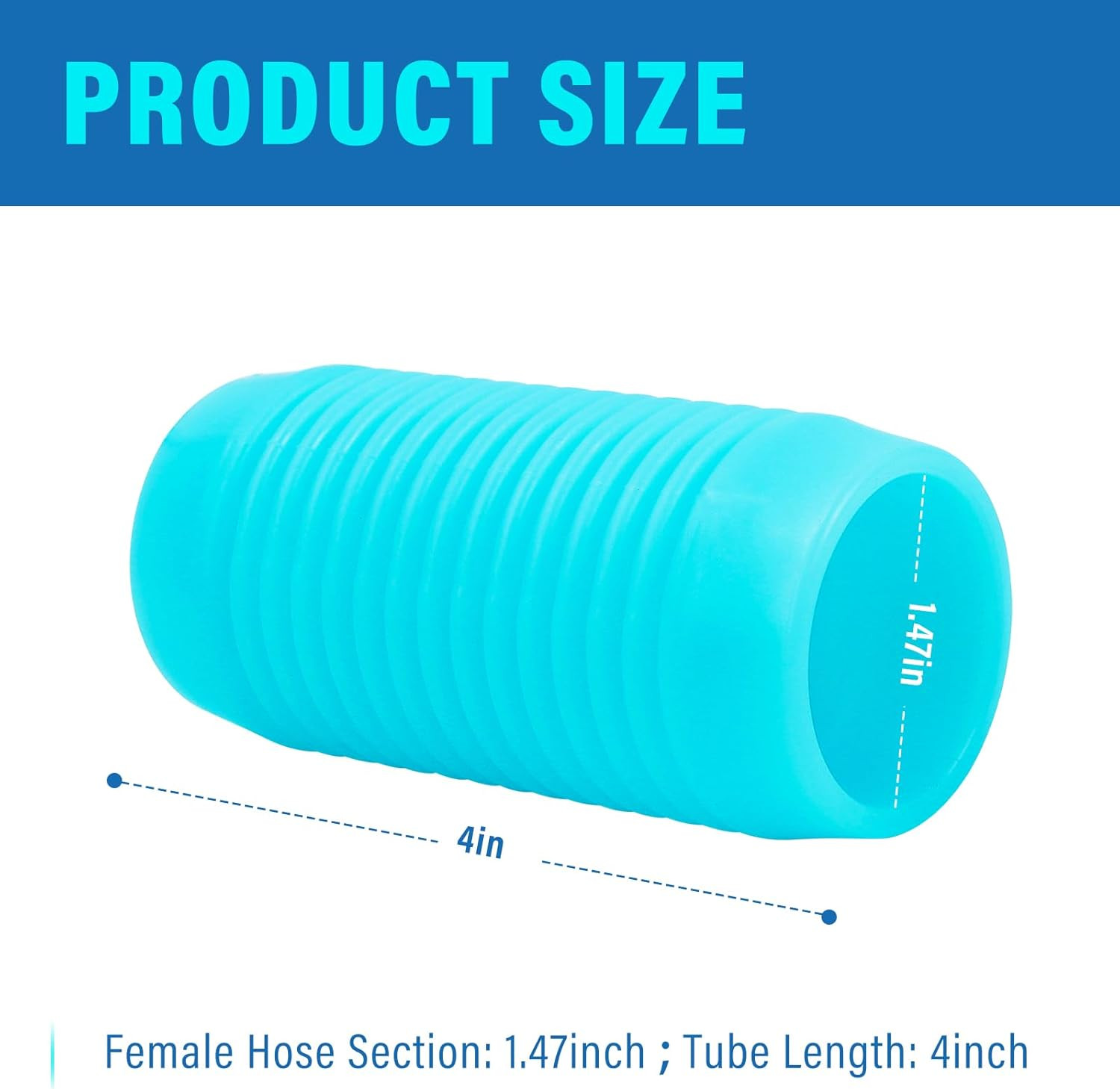 K21241B Female/Female Hose Section for Pentair Kreepy Krauly Automatic Pool and