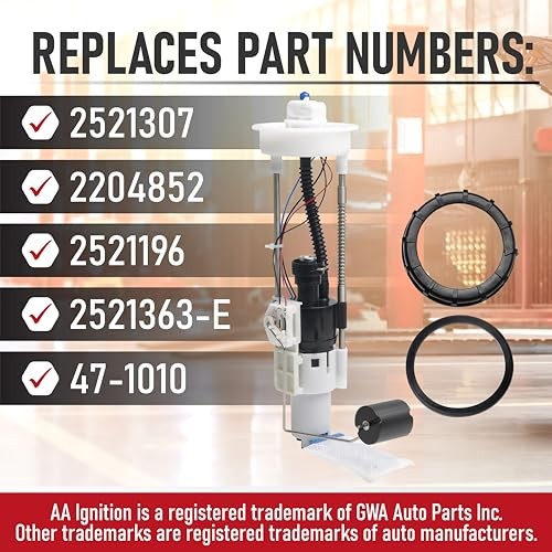Fuel Pump Assembly Replacement by – Compatible with Polaris – 2013 2204852