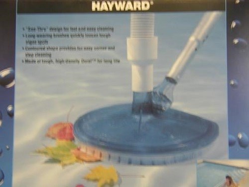 Genuine Hayward Power Vac SP1067 12&Prime; Swimming Pool Round Vacuum Head See Thru