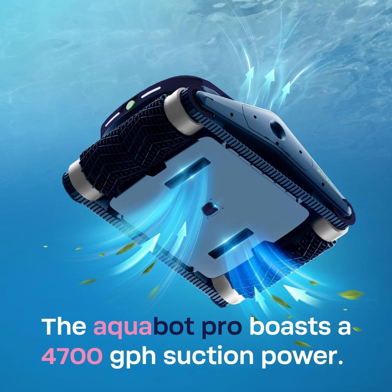 Aquabot PRO Cordless Robotic Pool Cleaner by BWT Pool