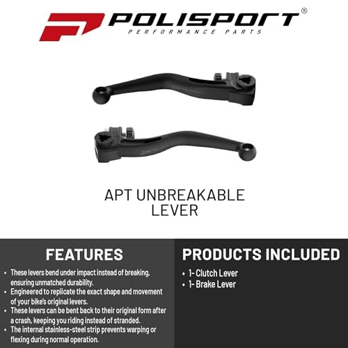 APT Unbreakable Brake/Clutch Levers Kit – Fits KTM, Husqvarna, GasGas,