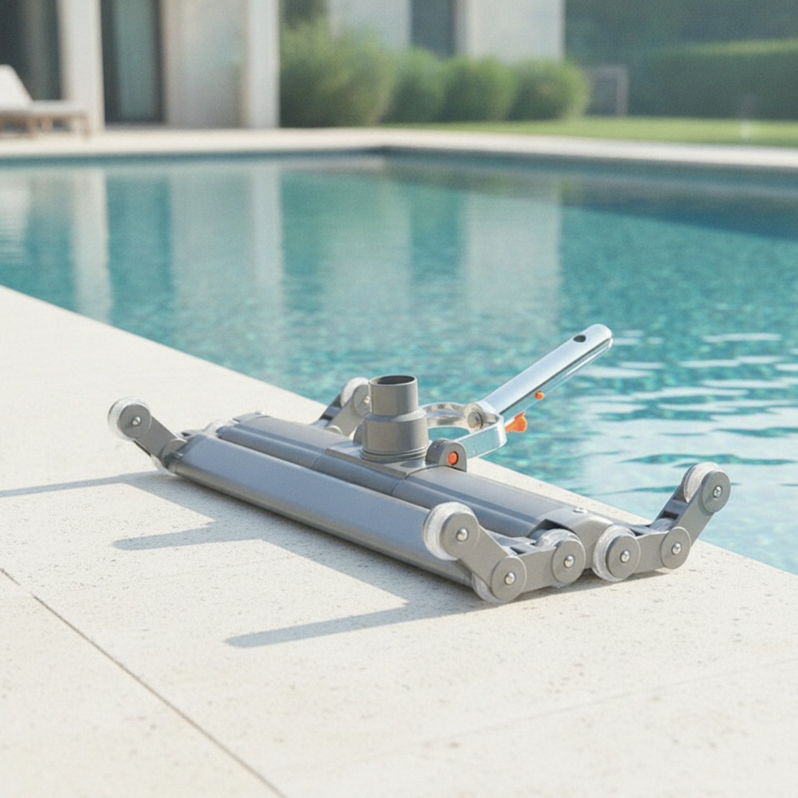 Pool Vacuum Head with Wheels Weighted Pool Vacuum Head Slim Design