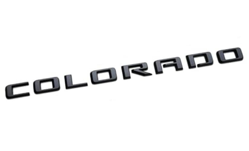 3pack OEM Colorado & LT Emblem 3D Letters Badges fits Replacement 3+LT black