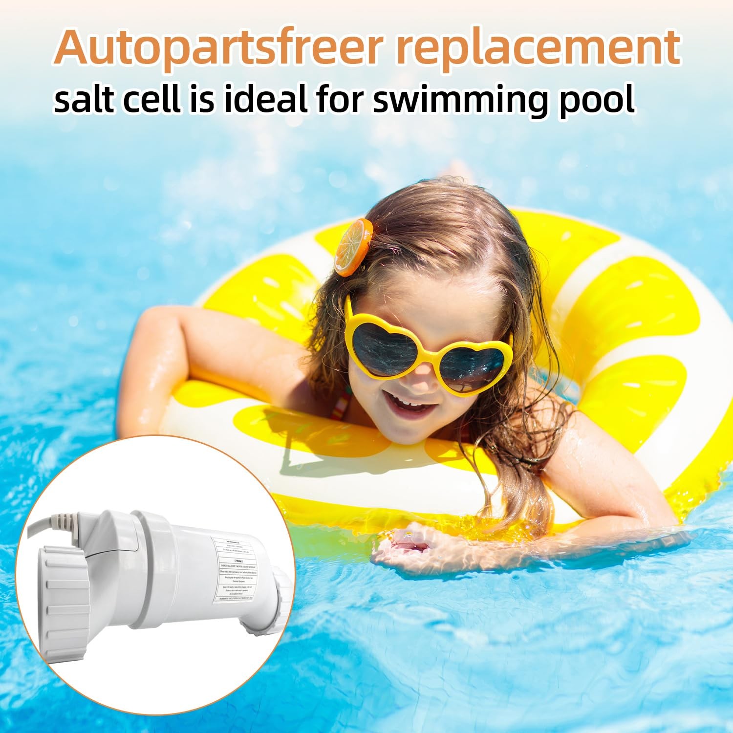 Salt cell for pool Compatible with Hayward 15000-40000Gal Pool Salt Filters US
