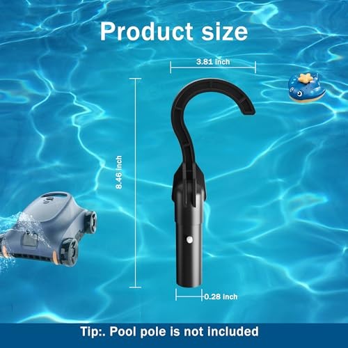 Robotic Pool Cleaner Hook, Universal Pool Vacuum Robot Accessory Fit for