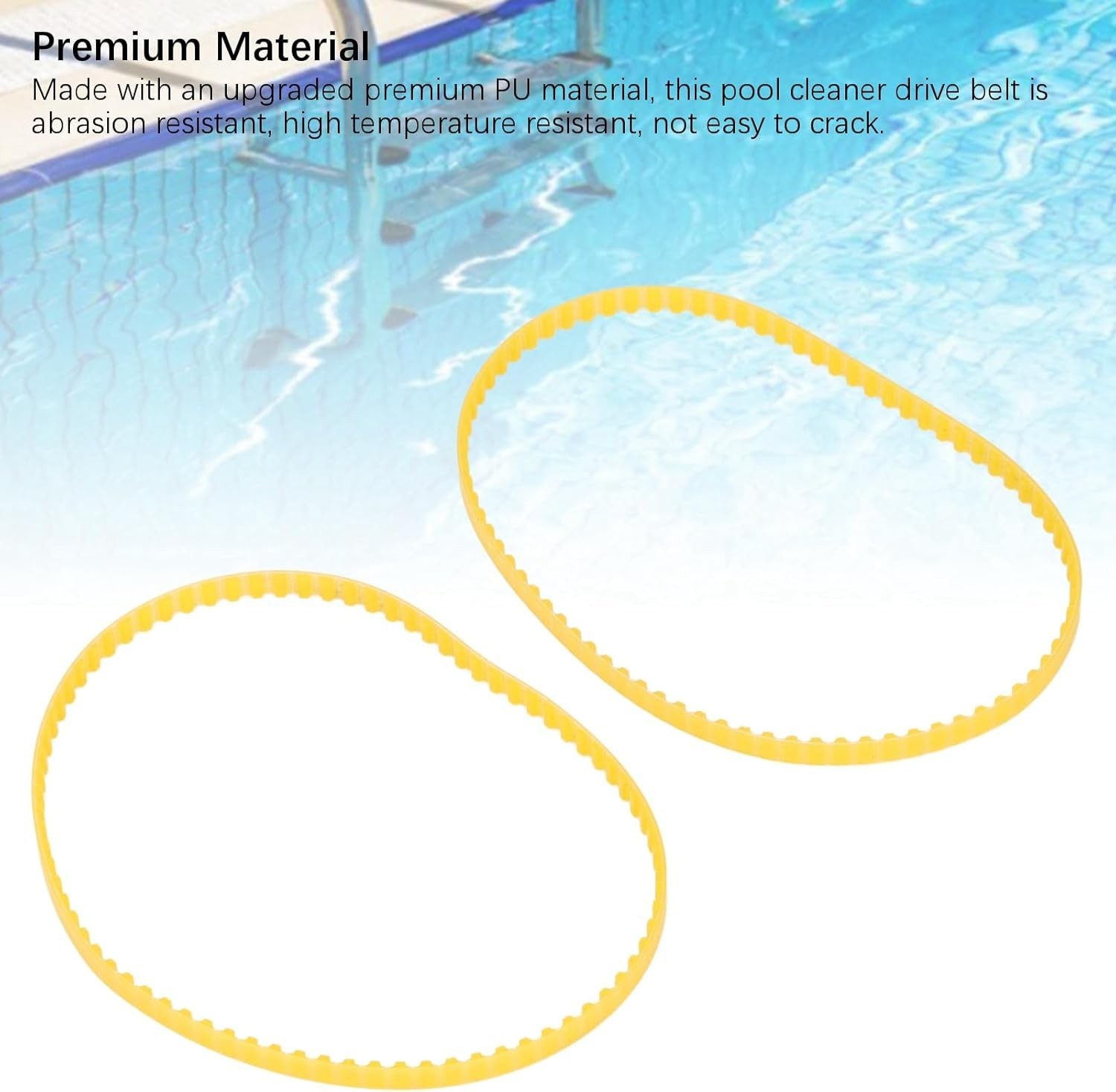 2PCS Pool Cleaner Drive Belts Replacement Kit,Upgraded Pool Cleaner Belt Repl…