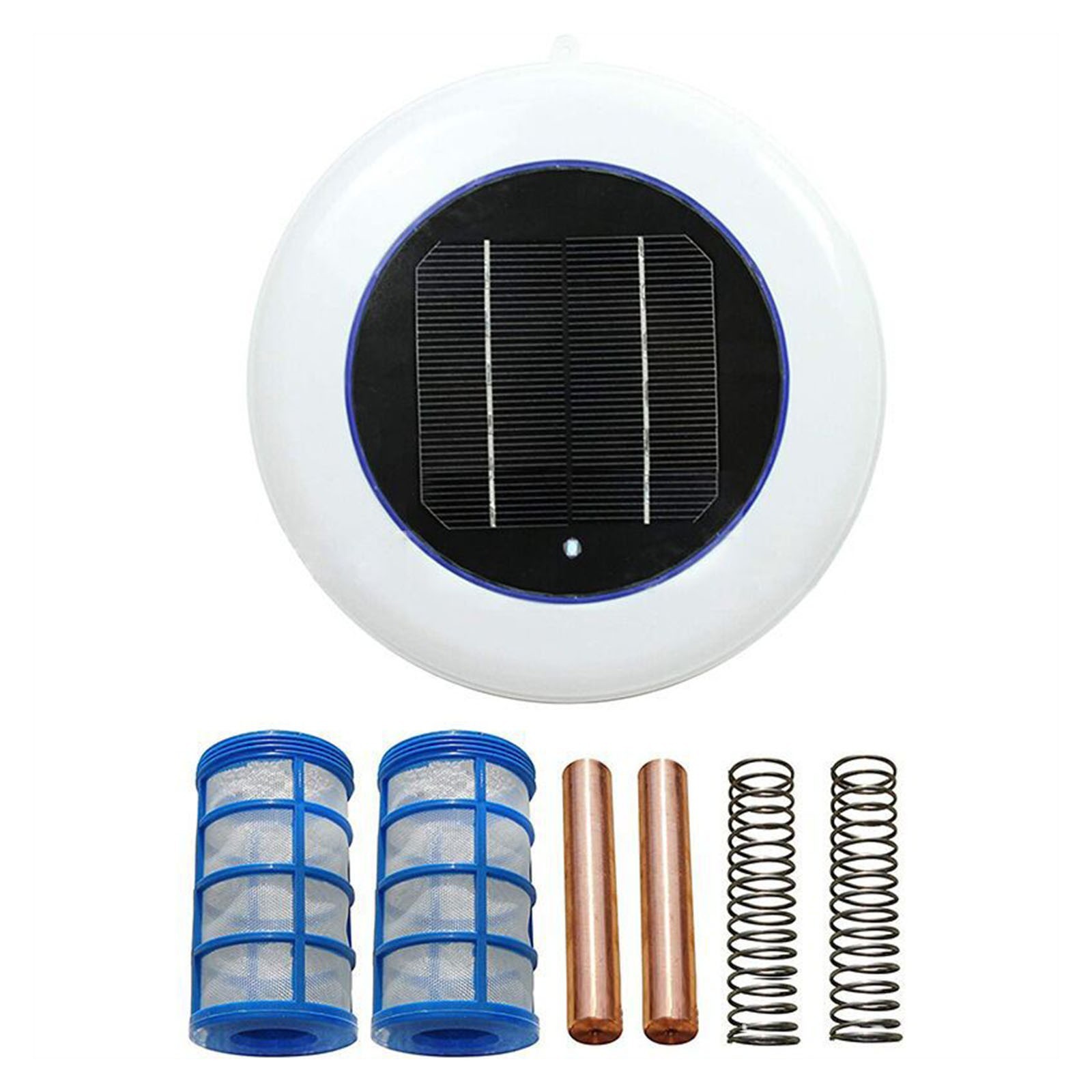 Copper Silver Ion Pool Purifier with Solar Efficiency for Cleaner Water
