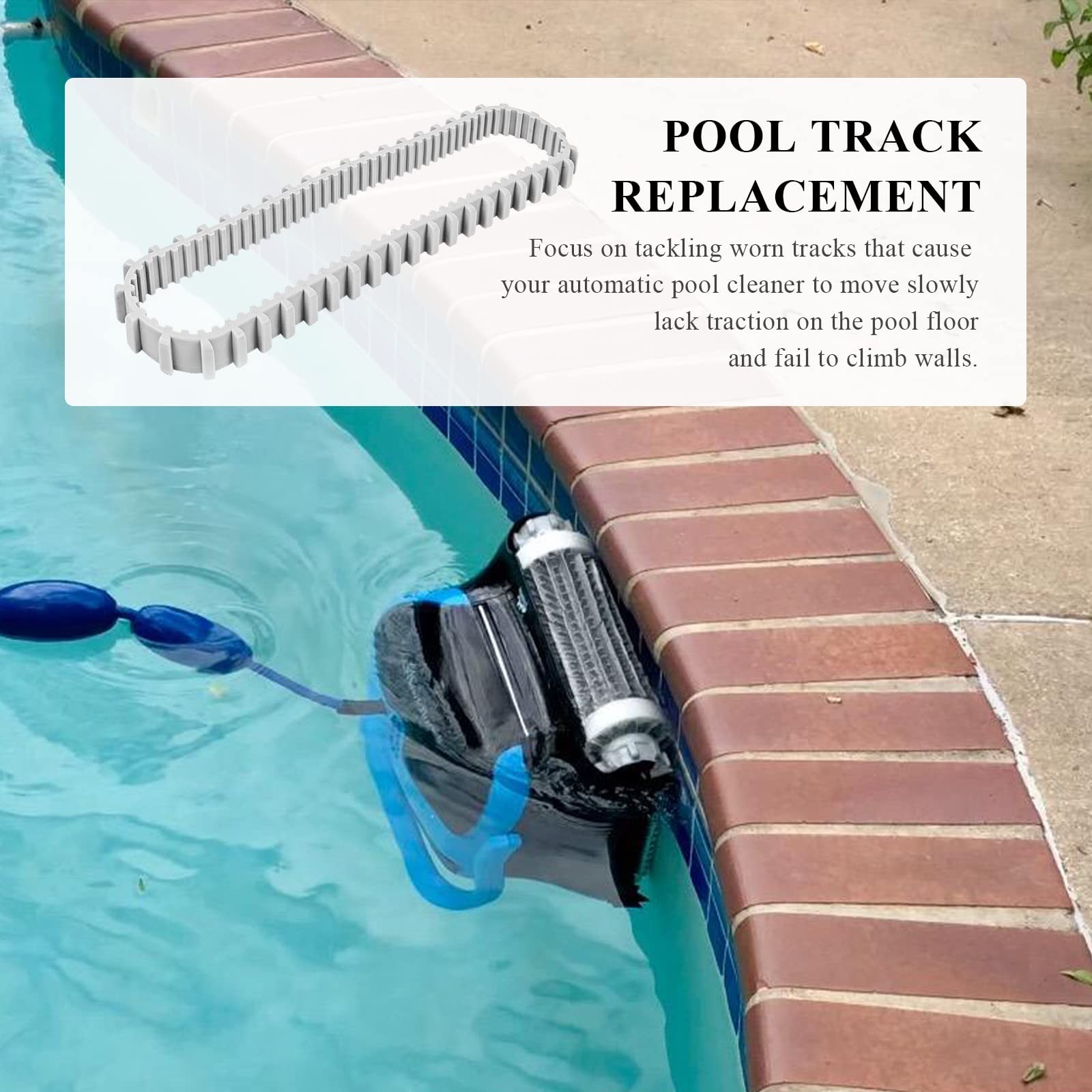 Dolphin Pool Cleaner Track Replacement – Compatible with Most MAYTRONICS Dolp…