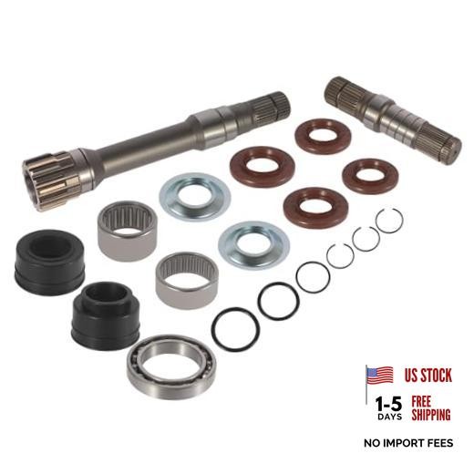 Front Differential Axle Intermediate Shaft Kit Replacement for 2012-2021 Dodge