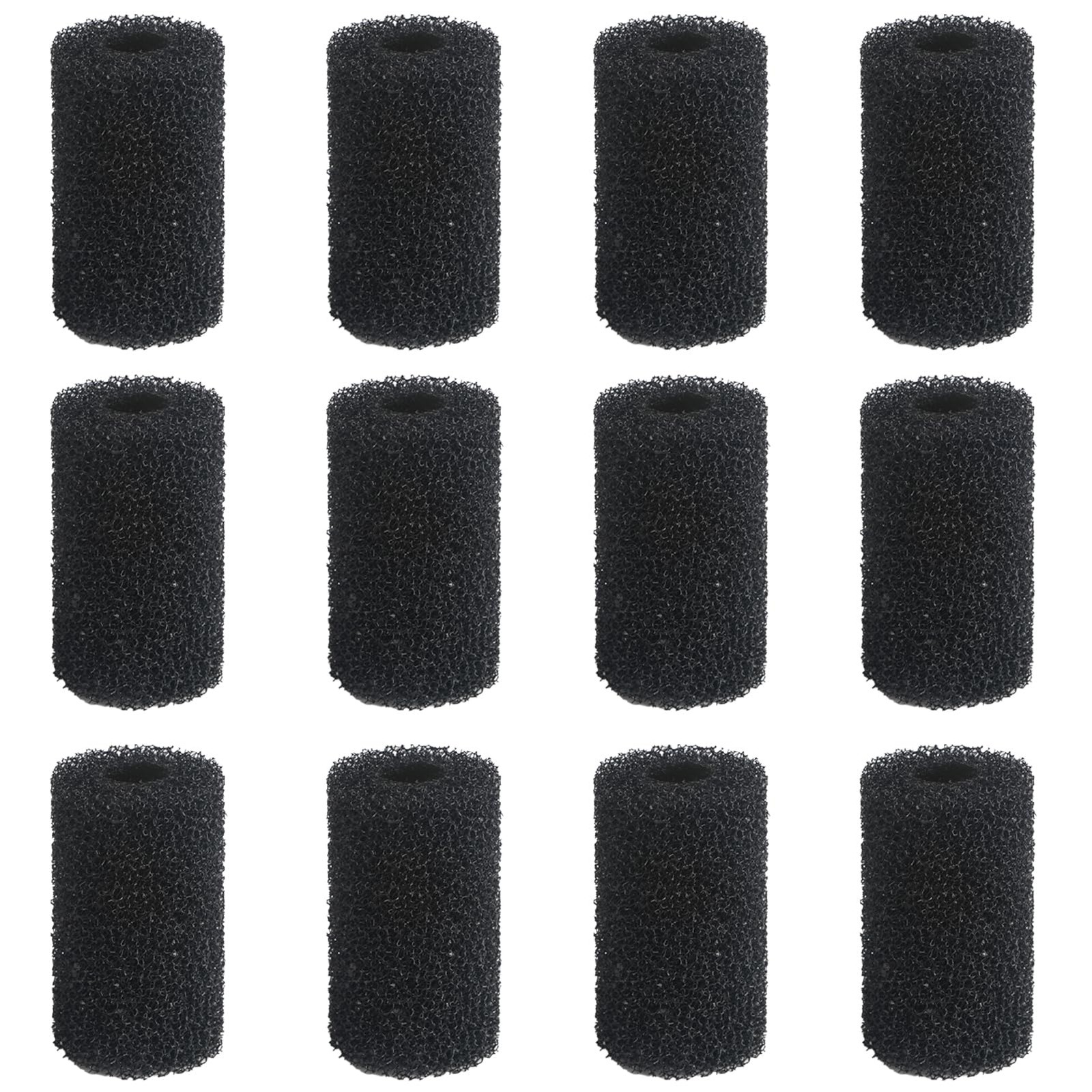 for Polaris Tail Scrubber, 12 Pack Pool Hose scrubbers Sweep Black