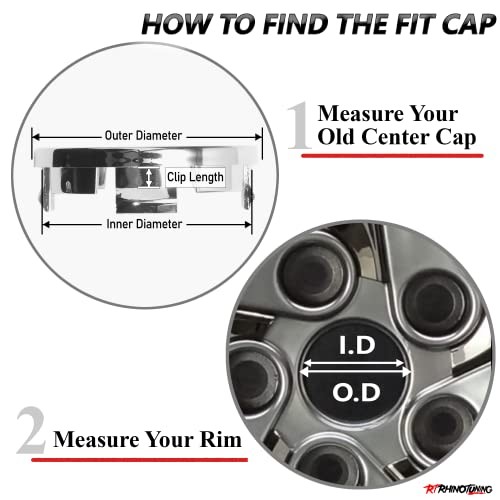 for E779 OZ Racing M514 Wheel Center Caps 4 Pack Replacement Hub Caps Chrome