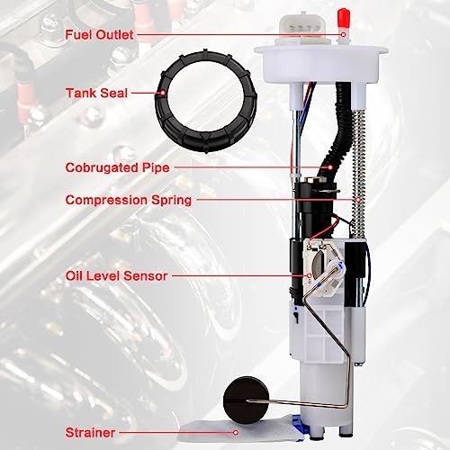 47-1011 Fuel Pump Assembly with Tank Seal Compatible with 2521204/47-1011 RZR