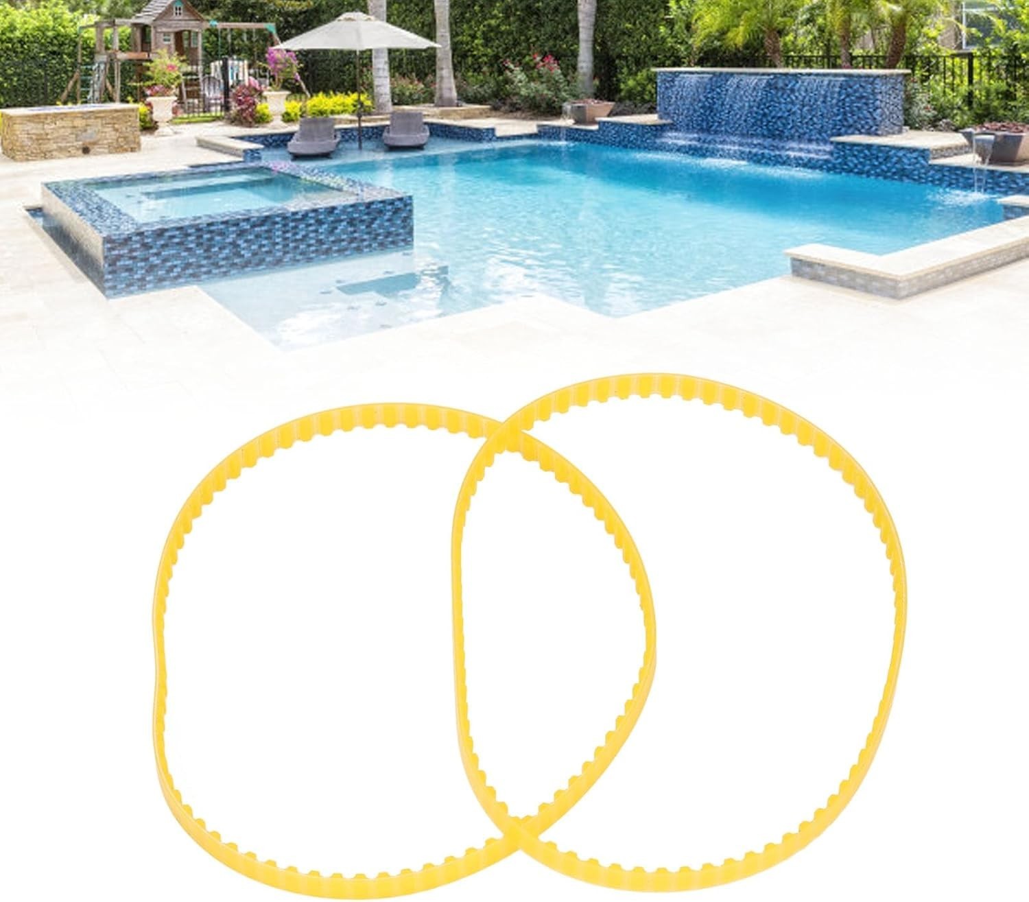 2PCS Pool Cleaner Drive Belts Replacement Kit,Upgraded Pool Cleaner Belt Repl…