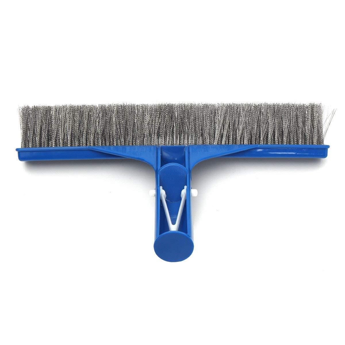 New HD 10 Inch Heavy Duty Stainless Steel Wire Pool Algae Brush For Concrete And