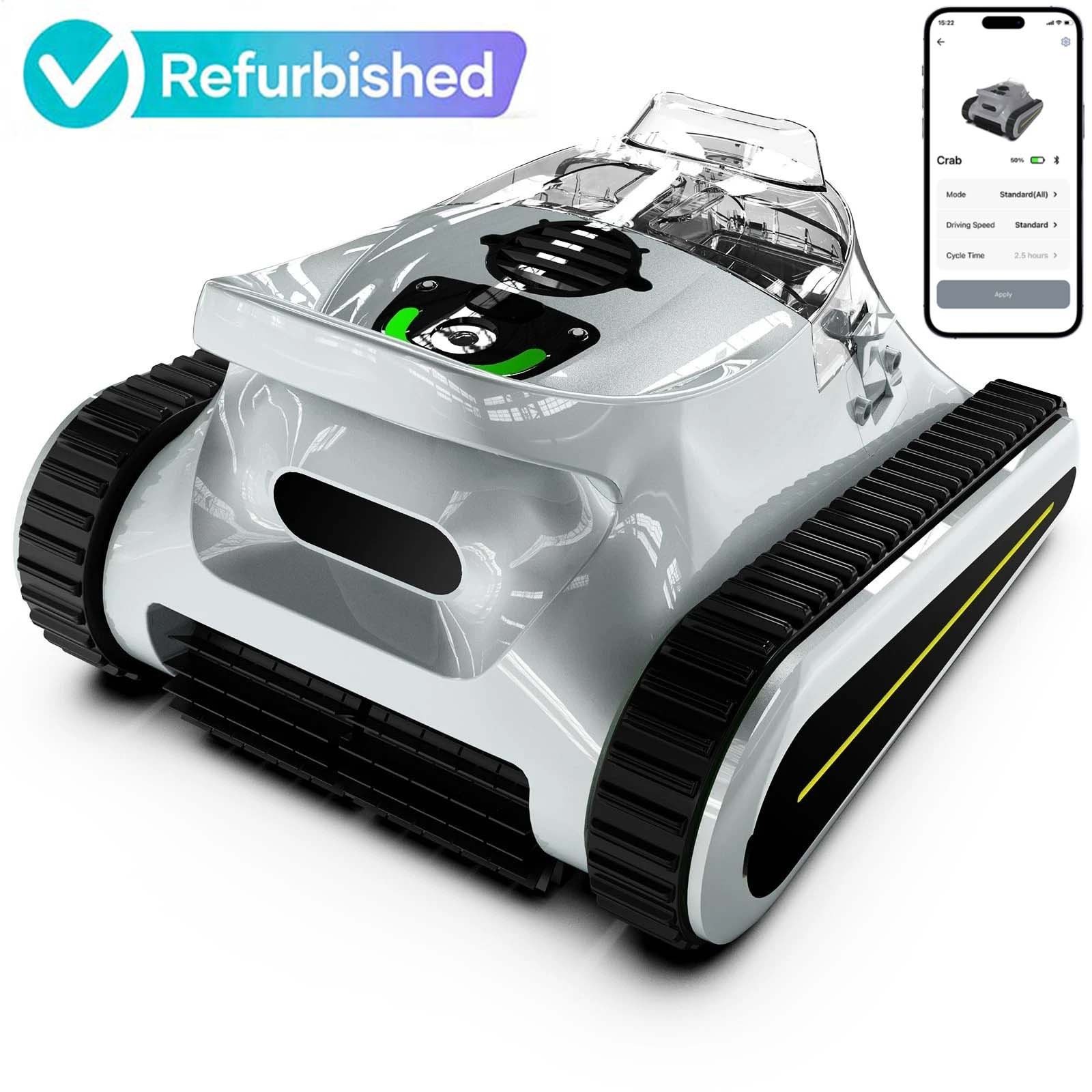 Refurbished Seauto SAT30 Robot Pool Cleaner Vacuum Inground Floor Wall Waterline