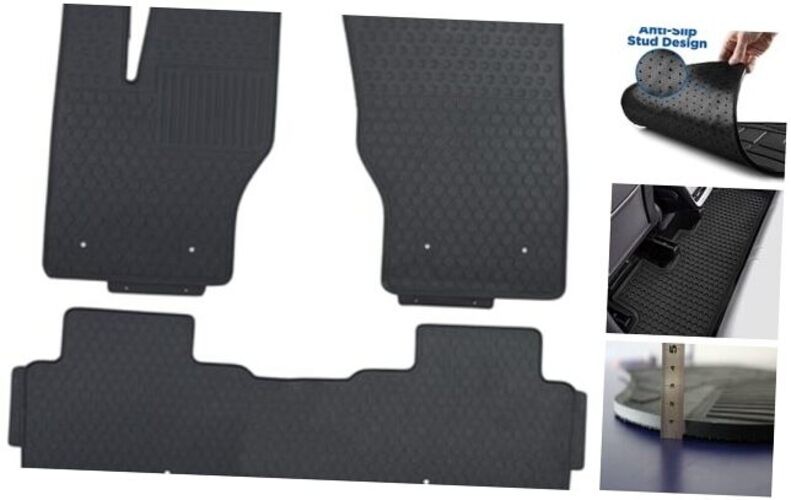All-Weather Rubber Floor Mats for Range Rover Sport 2014-2022