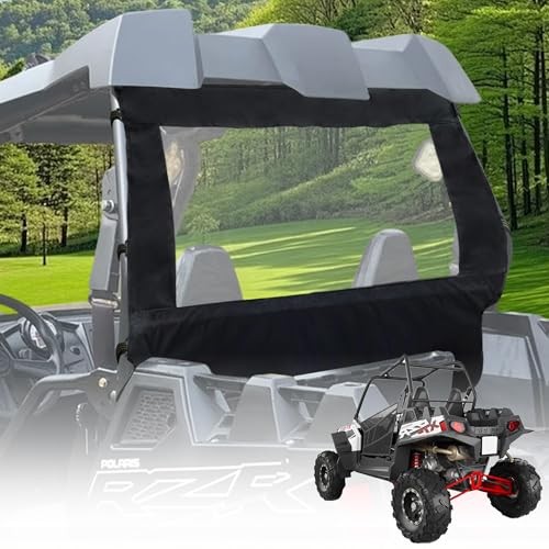 Polaris RZR XP 900 Rear Window,Rear Windshield, Canvas Soft Full Back Window