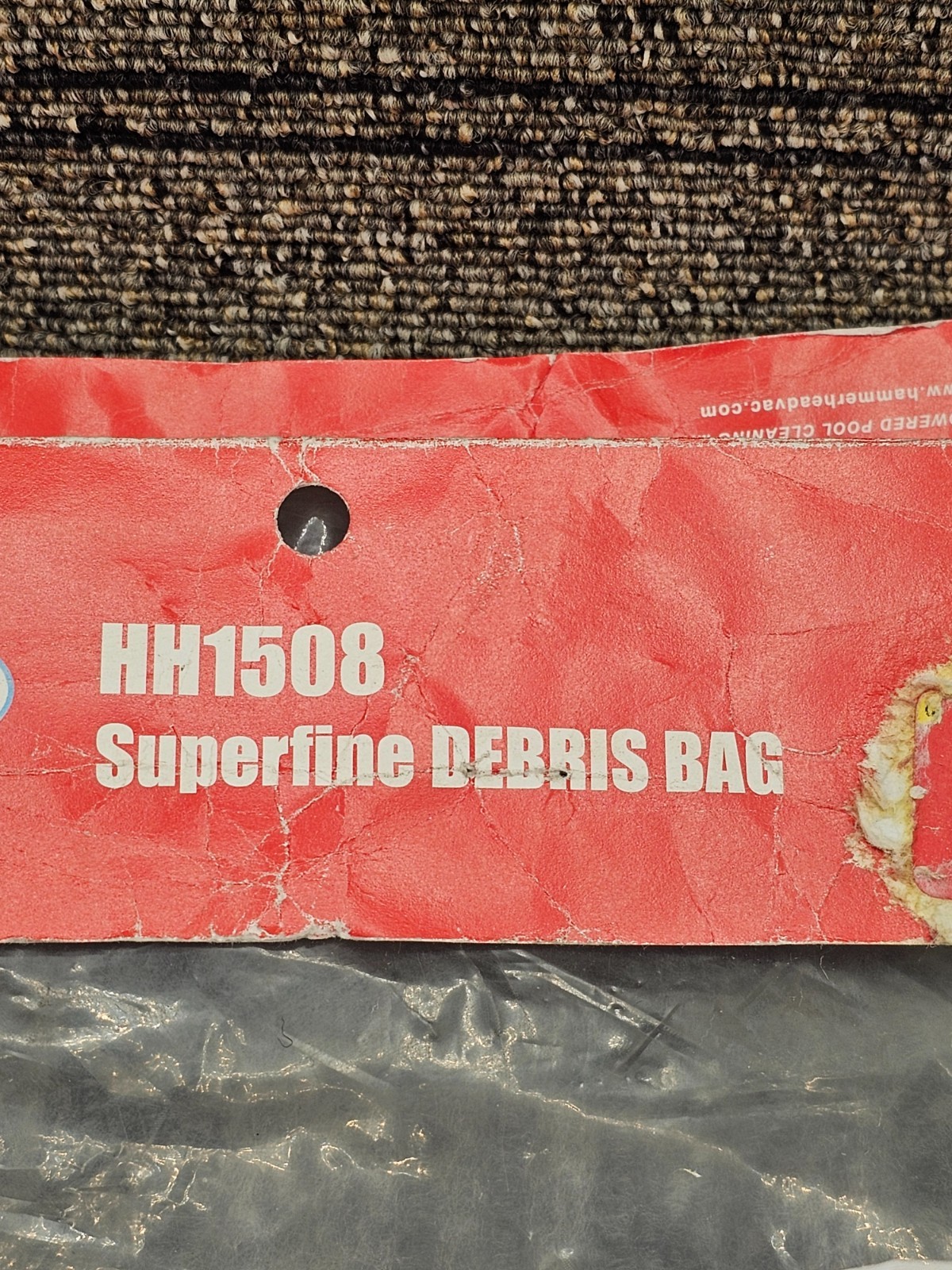 Hammer-Head HH1508: Replacement Bag 150 Microns Superfine Debris Bag