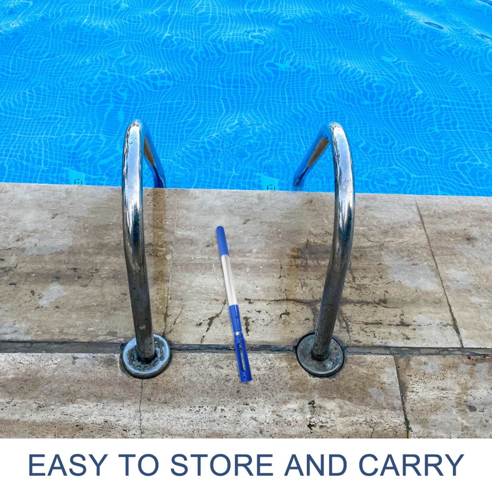 Aluminum Pool Cleaning Pole Telescopic Extendable Rod For Swimming Pool