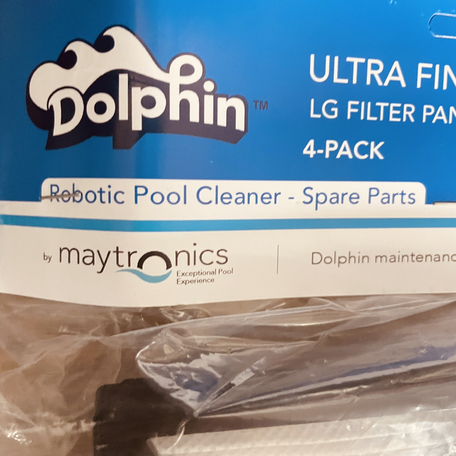 Dolphin Genuine Ultra-Fine Filter Panels Cartridge Set (4 Pack) 9991432-R4
