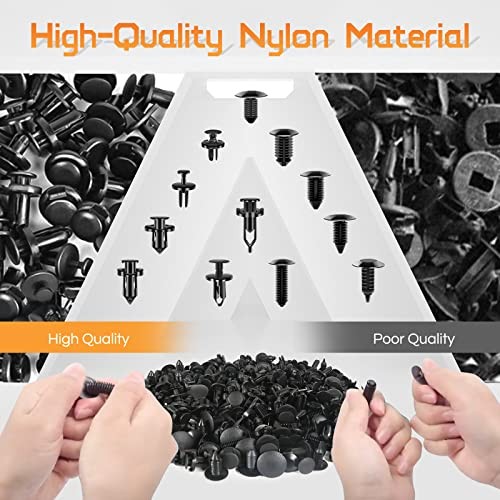 Car Clips Replacement for Toyota Honda Ford GM Chrysler 245 PCS Fender Clips
