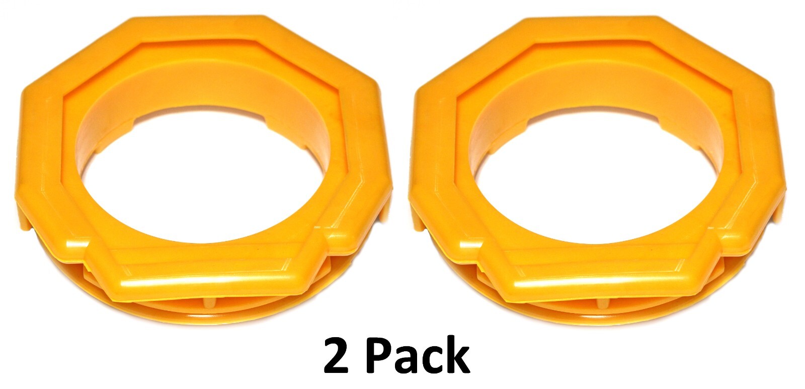 Aftermarket Zodiac Baracuda G2, G3, G4 Yellow Foot Pad W70327 W83275 W72855 2pk