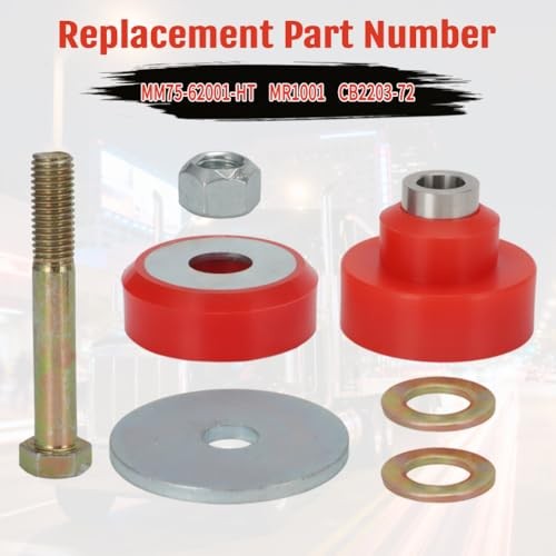 Motor Mount Poly Bushing Replacement Kit for Peterbilt 379 387 Replace for