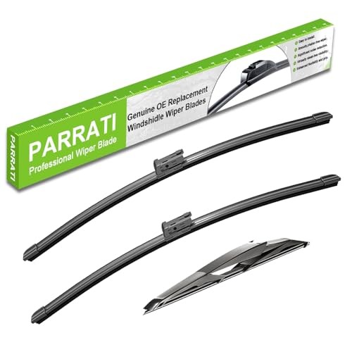 Windshield Wiper Blades for Mazda CX-9 2016-2025, 3 Pack | 24/18 Inch Front