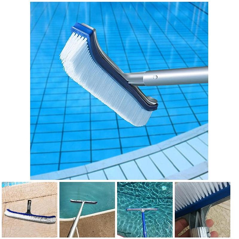 Outdoor Swimming Pool Brush Pool Cleaner Vacuum Algae Cleaning Brush Head New Yh