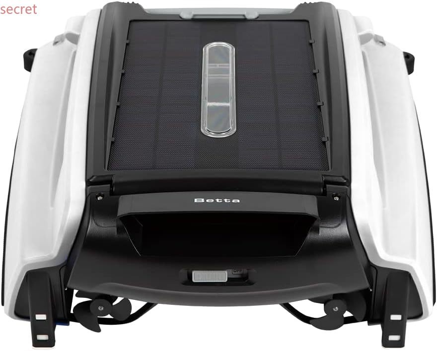 Betta SE Solar Powered Automatic Robotic Pool Surface Skimmer Cleaner, White