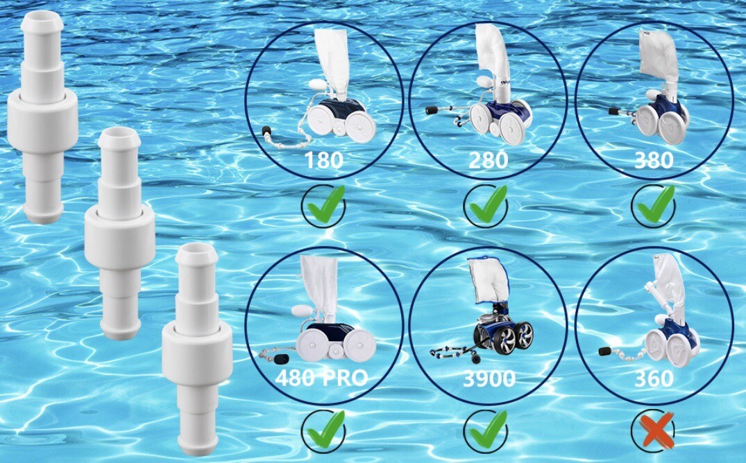 D20 Hose Swivel Replacement For Polaris Pool Cleaners 180/280/380