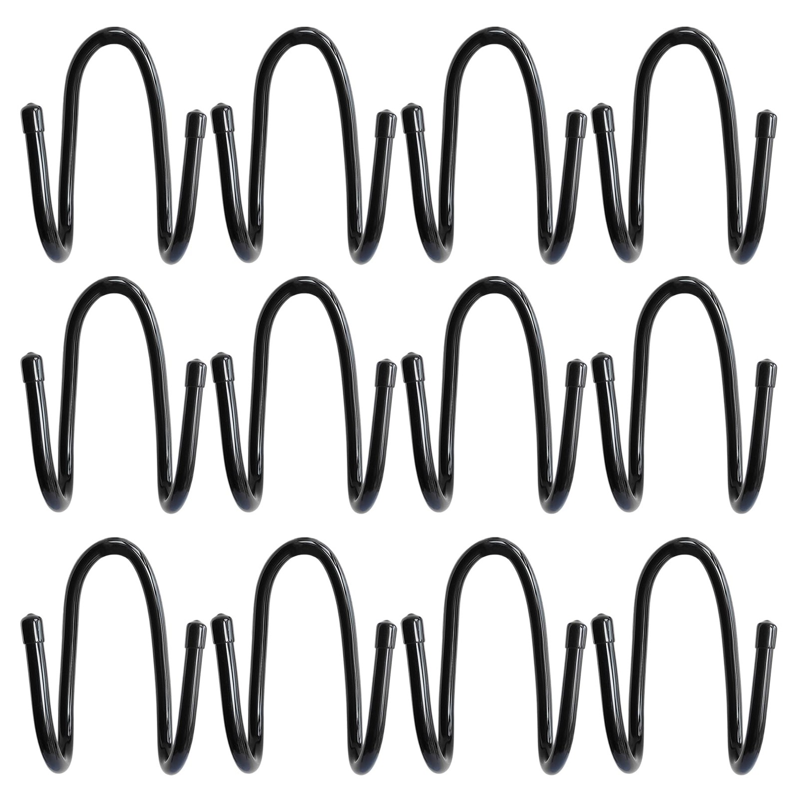 12PCS Chain Link Fence Hooks for Pool Poles, Nets, Brushes, and More