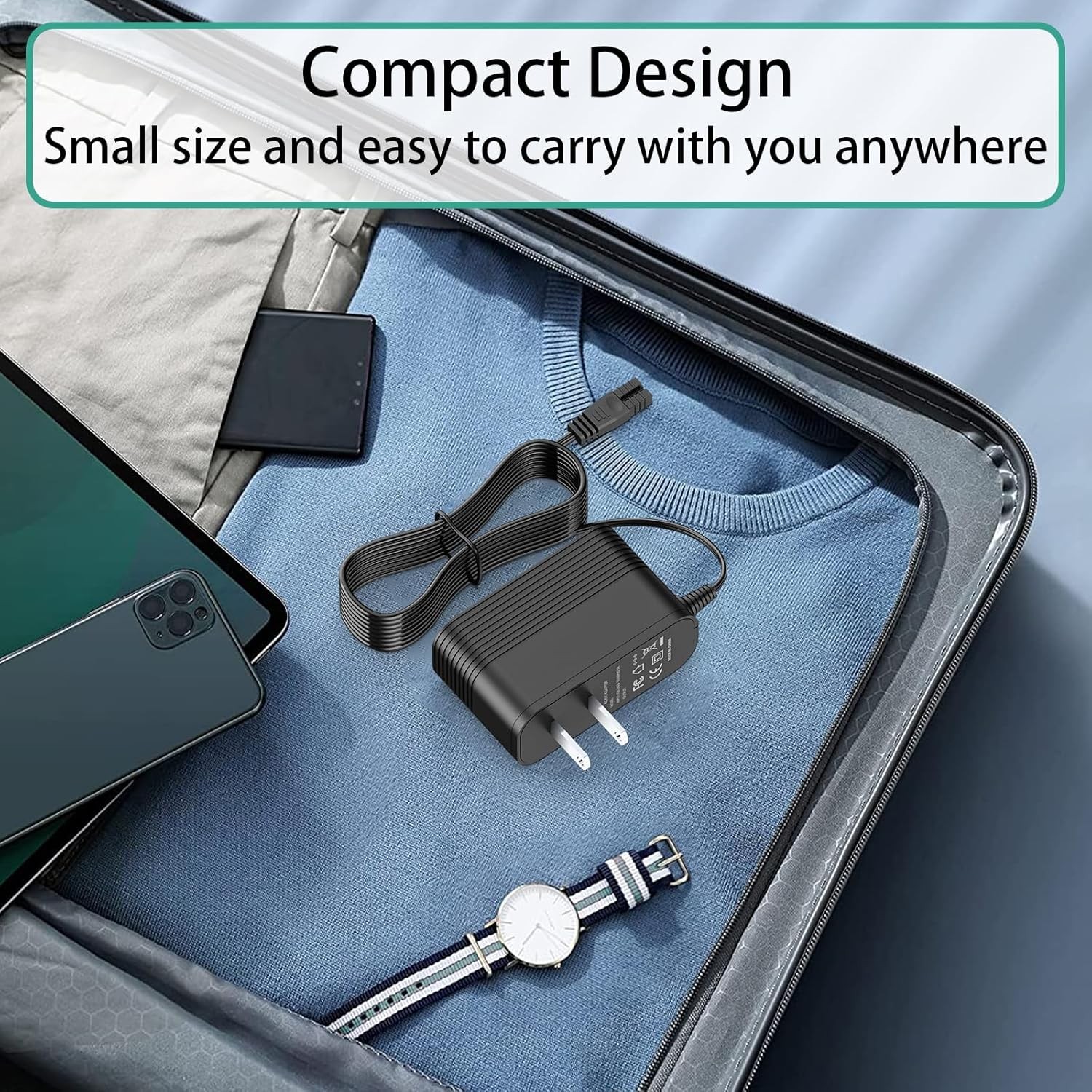 12.6V Charger for Wybot Osprey Robotic Pool Cleaner Swimming Pool Vacuum Power
