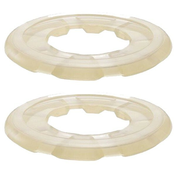 2 PK Foot Pad K12059 Replacement For Pentair Kreepy Krauly Pool Cleaner –Clear
