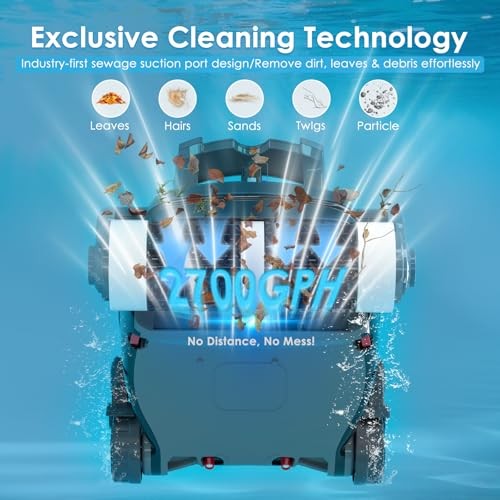 Inground Pool Cleaner Robot Wall Climber