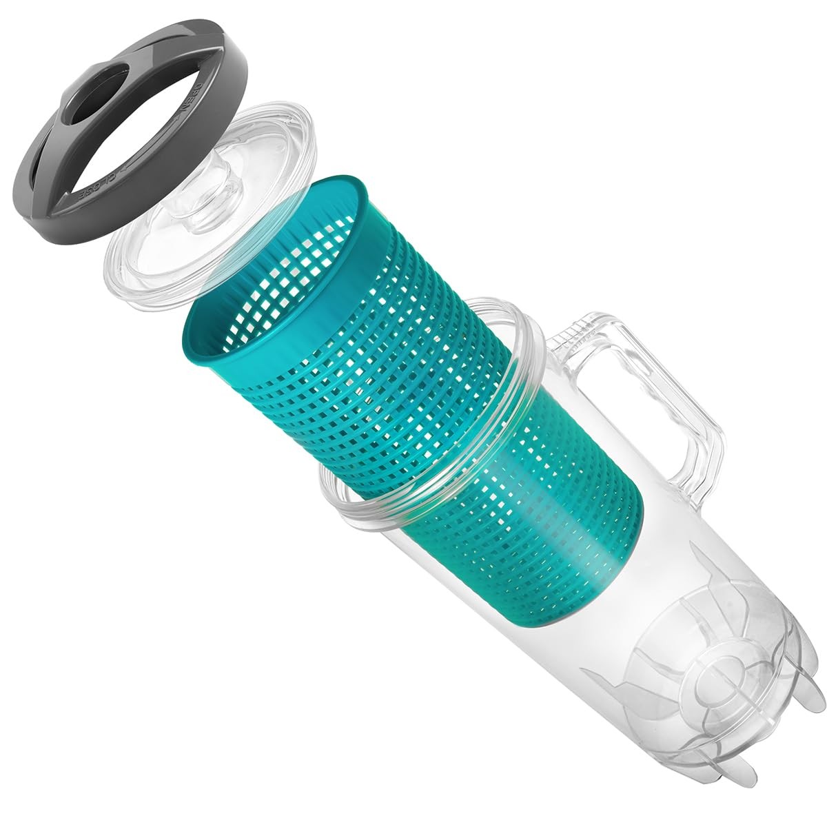 Xtremepowerus Heavy Duty In-Line Pool Leaf Canister Large Mesh Mesh Bag Fits