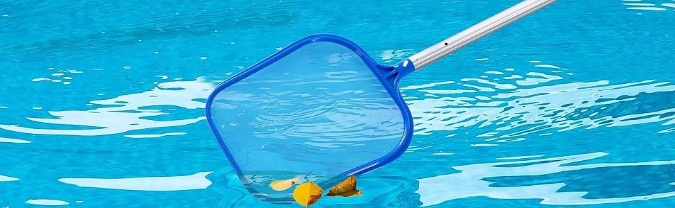 Pool Skimmer – Pool Skimmer Net without Pole, Swimming Pool Leaf Skimmer Net