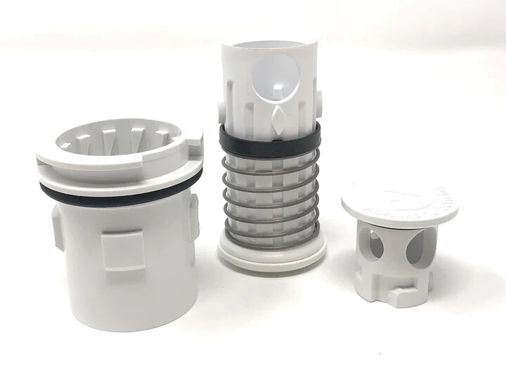 G4 Gamma Series 4 Adjustable Flow Pop-Up Head (White) – Pentair In-Floor (A&A)