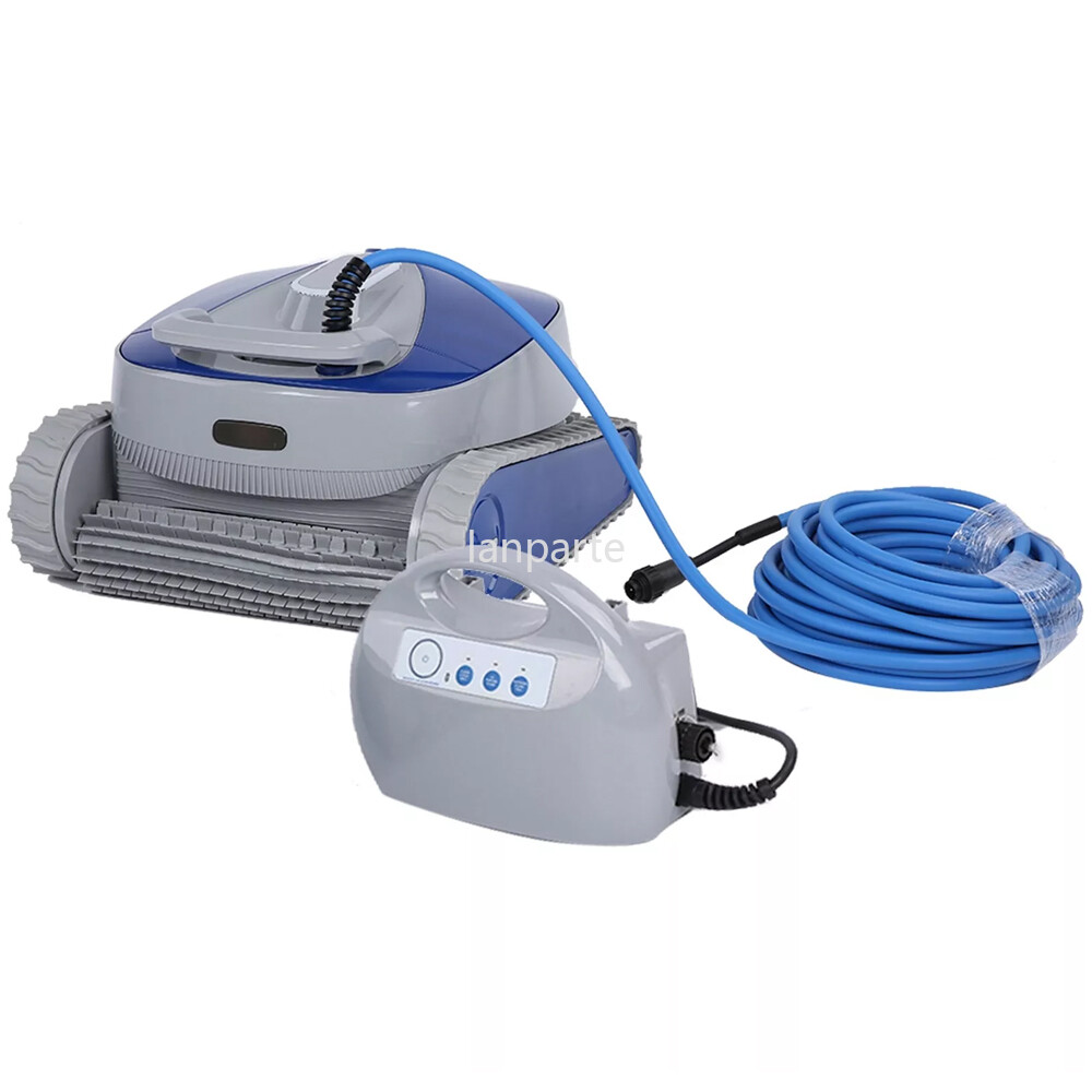 Automatic Swimming Pool Cleaner Robot Remote Underwater Cleaner Wall Climbing BT