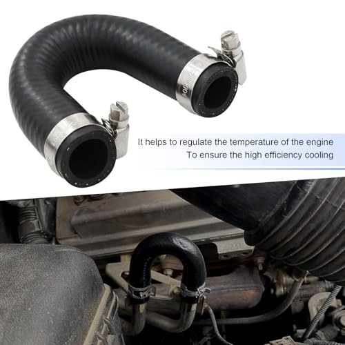 MLY 1 PC Heater Core Bypass Hose Coolant Crossover Kit, 5/8&Prime; & 3/4&Prime; Ends with