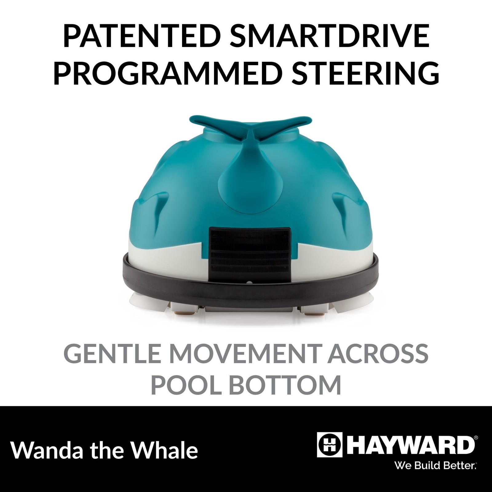Hayward W3900 Wanda the Whale Above-Ground Suction Pool Cleaner for Any Size …