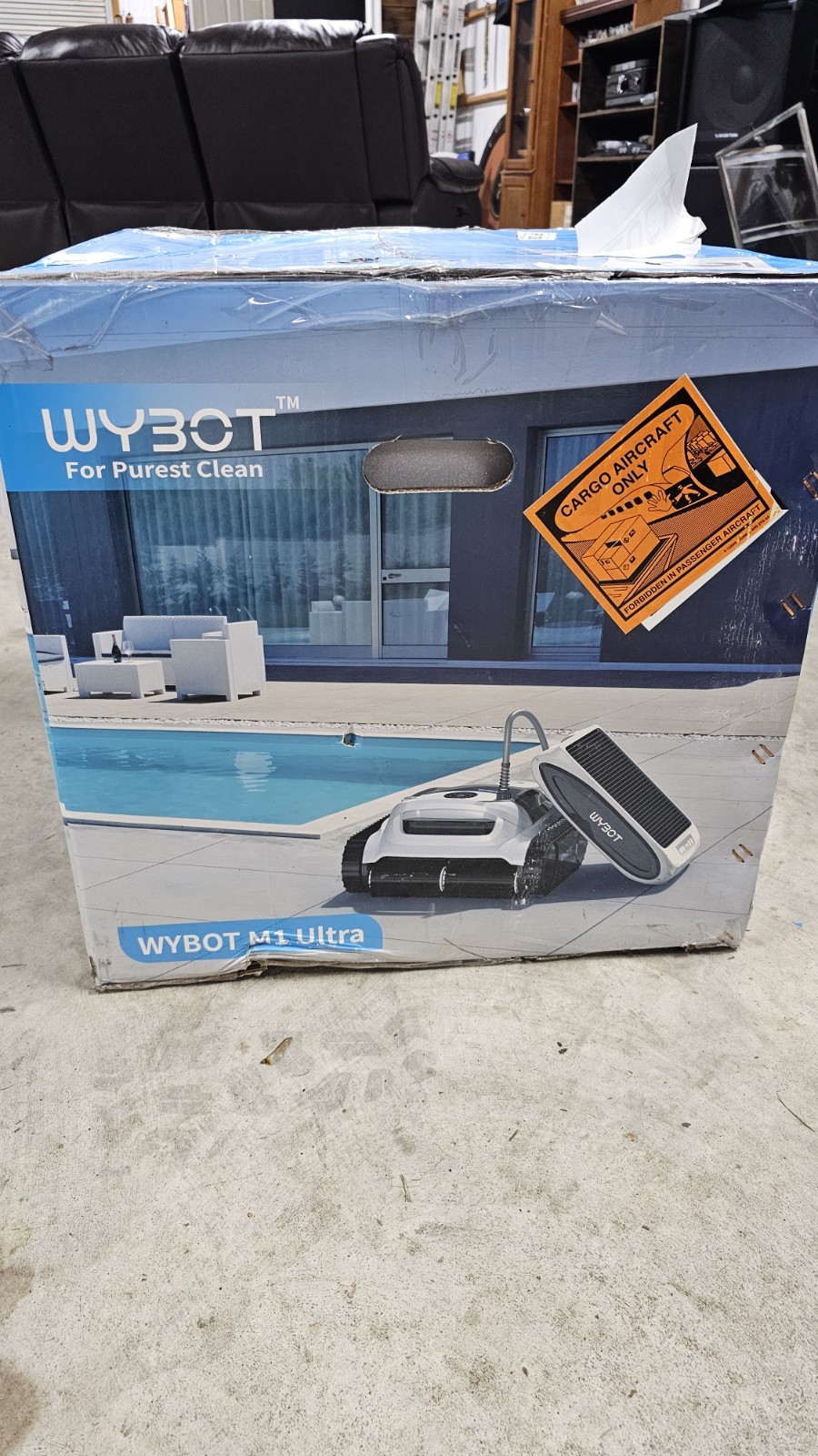 WYBOT M1 ULTRA Solar Powered Robotic Pool Cleaner High Precision Remote Modes